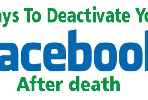 Deactivate facebook account after death