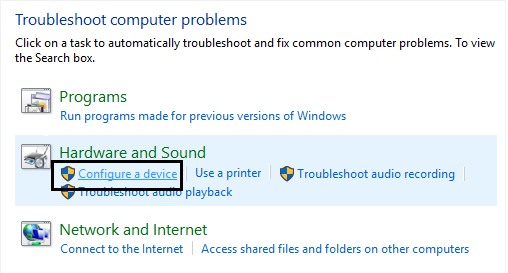 Using troubleshooter: Akeentech blog. Solve USB Device Not Recognized Error In Windows