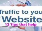 Generate traffic to your new website