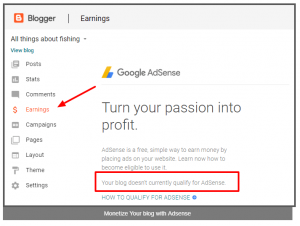 Monetize Your blog with Adsense